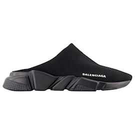 Balenciaga-Speed Mule Sneakers - Balenciaga -  Black-Black