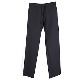 Calça de moletom Valentino com logotipo em poliamida preta Preto
