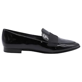 Kate Spade-Kate Spade Corinna Pointed Toe Loafers in Black Leather-Black