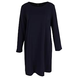 Theory-Theory Tunic Dress in Navy Triacetate-Blue,Navy blue
