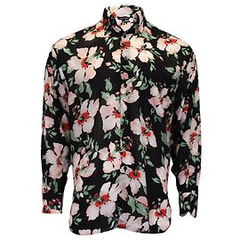 Camicia Tom Ford Painted Floral in Lyocell multicolor Altro