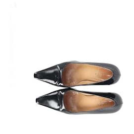 Gucci-Zapatos de Salón Gucci en Charol Negro-Negro