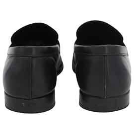 Tod's-Tod's Penny Loafers in Black Leather -Black