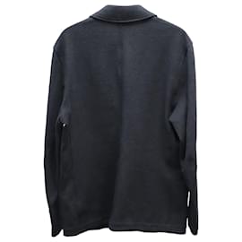 Hugo Boss-Hugo Boss Slim Fit Tailored Blazer in Navy Blue Cotton-Blue,Navy blue