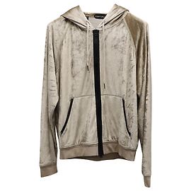 Tom Ford beige Jacke Sweatsuit-Oberteil Beige