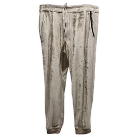 Tom Ford Velour Sweatpants in Beige Modal Beige