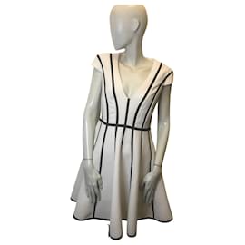 Robe patineuse Mangano Noir Blanc