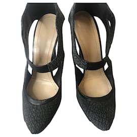 Aperlai-Aperlai heeled sandals-Dark grey