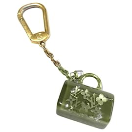 Louis Vuitton-Louis Vuitton Bijoux de sac chaîne et porte clés-Red