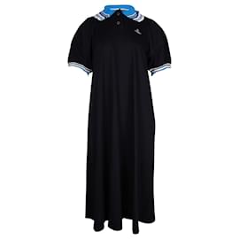 Vivienne Westwood-Vivienne Westwood Anglomania Poloshirt-Kleid aus marineblauer Baumwolle-Blau,Marineblau