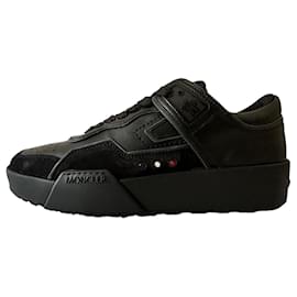 Moncler-Promyx Space black sneakers-Black