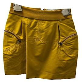 Chloé-Skirt suit-Mustard