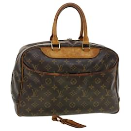 Louis Vuitton-LOUIS VUITTON Monogram Deauville Hand Bag M47270 LV Auth 40658-Monogram