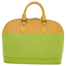 Louis Vuitton-LOUIS VUITTON Epi Alma Hand Bag Tassili Yellow M52149 LV Auth 40553-Other