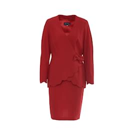 Thierry Mugler-Thierry Mugler Red Suit-Red