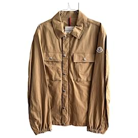 Moncler-Astruc cotton ripstop jacket-Caramel