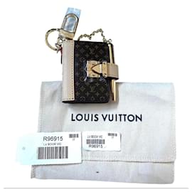 Louis Vuitton-Portachiavi lv Libro portachiavi diario louis Vuitton Marrone Chiaro-Beige