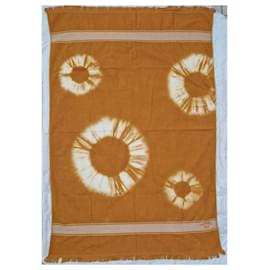 Hermès-Yachting dye beach towel-Orange