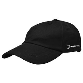 La Casquette Jacquemus in cotone nero Nero
