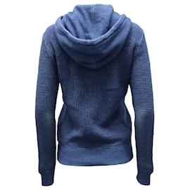 Ralph Lauren-Ralph Lauren Sudadera con capucha de punto en algodón azul-Azul