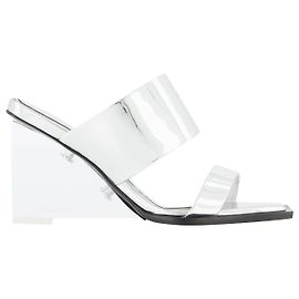 Sandali - Alexander Mcqueen - Argento - Pelle Metallico