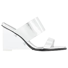 Alexander Mcqueen-Sandales - Alexander Mcqueen - Argent - Cuir-Métallisé