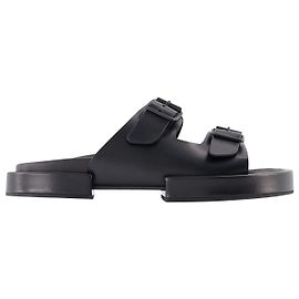 Sandali Block Henri - Ann Demeulemeester - Nero - Pelle Nero
