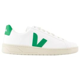 Veja-Urca Sneakers – Veja – Kunstleder – Weiß Emeraud-Weiß