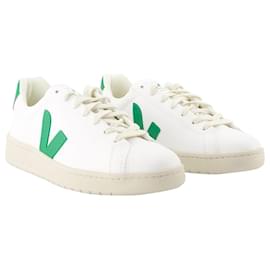 Veja-Sneaker Urca - Veja - Pelle sintetica - Bianco Emeraud-Bianco