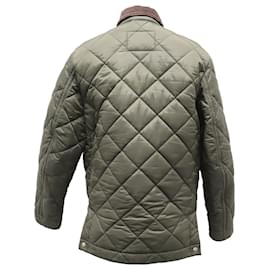Coach-Coach Quilted Hacking Jacket in Olive Nylon-Green,Olive green