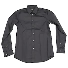 Camicia Button Down a maniche lunghe Jil Sander in cotone blu navy Blu Blu navy