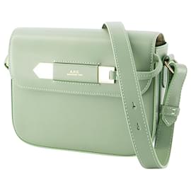 Apc-Charlotte Crossbody Bag - A.P.C - Leather - Green-Green