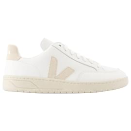 Veja-V-12 Sneakers - Veja - Leather - White-Other,Python print