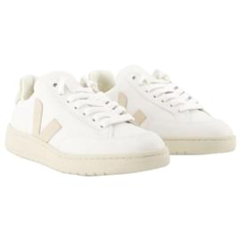 Veja-V-12 Sneakers - Veja - Leather - White-Multiple colors
