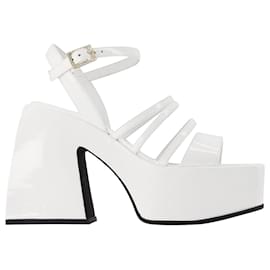 Autre Marque-Bulla Chibi Sandals - Nodaleto - White - Leather-White