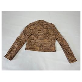 Diane Von Furstenberg-Leather jacket-Multiple colors,Light brown