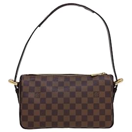 Louis Vuitton-LOUIS VUITTON Damier Ebene Ravello GM Shoulder Bag N60006 LV Auth am4248-Other