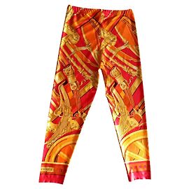 Autre Marque Legging Rhythms Orange en Lycra Orange