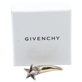 Pendiente magnético de diente de tiburón estrella de Givenchy en metal dorado Dorado Metálico