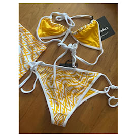 Fendi-Swimwear-White,Yellow