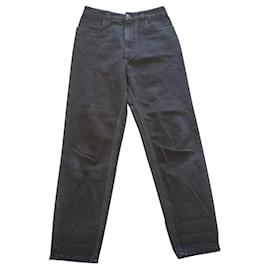 Prada-Prada Mom Fit Black Denim Jeans sz27-Black