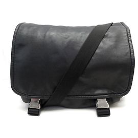 BORSA PRADA VA0731 BORSA A MANO NERA BORSA A TRACOLLA in pelle di vitello Nero
