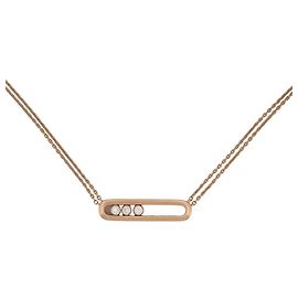 COLLANA CLASSICA MESSIKA MOVE 03997-PG 42-47 Oro rosa 18K COLLANA D'ORO D'oro
