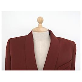 Balmain-NEW BALMAIN BLAZER JACKET WITH lined BREASTED LION HEADS M 38 JACKET-Brown