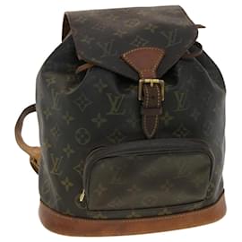 Louis Vuitton-LOUIS VUITTON Monogramm Montsouris MM Rucksack M.51136 LV Auth bs4942-Monogramm