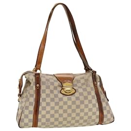 Louis Vuitton-LOUIS VUITTON Damier Azur Stresa PM Tote Bag M51188 LV Auth bs4944-Other