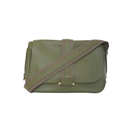 Hermès-Hermès Bourlingue Shoulder Bag-Green