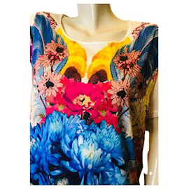 Stella Mc Cartney-T-shirt floreale di Stella McCartney-Multicolore