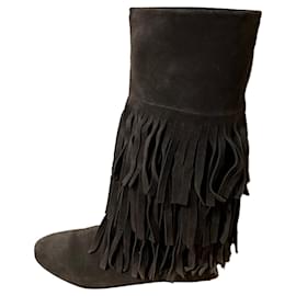Casadei-Boots-Dark grey