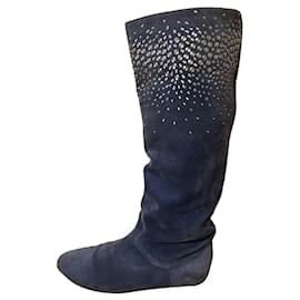 Casadei-Boots-Blue